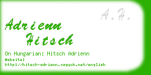 adrienn hitsch business card